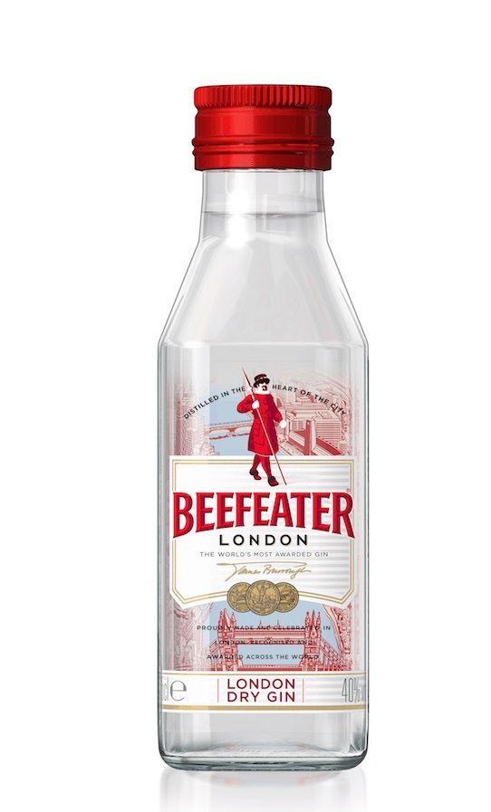 Beefeater Gin mini (PET) 1 KARTON (12*0,05) 40%