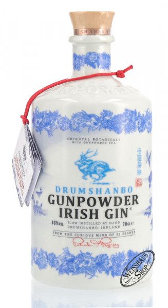 Drumshanbo Gunpowder Irish Gin 0,7 43% kerámia