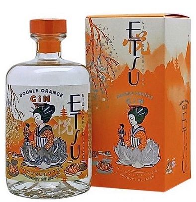 Etsu Double ORANGE Gin 43% pdd.