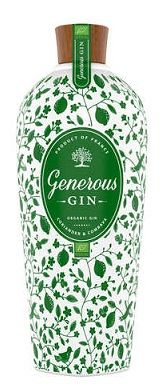 Generous Organic Gin 44% (zöld)