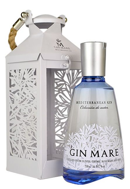 Gin Mare Mediterranean Gin 0,7 42,7% fém lámpásban