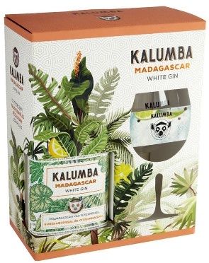 Kalumba White Gin 37,5% pdd. + pohár