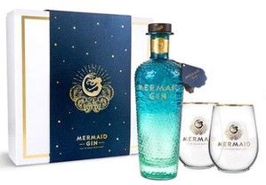 Mermaid Gin 42% dd. + 2 pohár