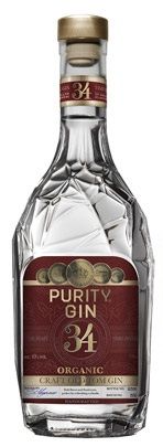 Purity Gin 34 Old Tom Organic 43% (piros)