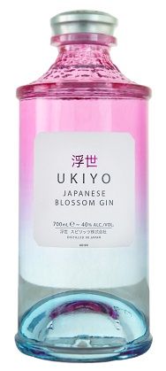 Ukiyo Japanese Blossom Gin 40%