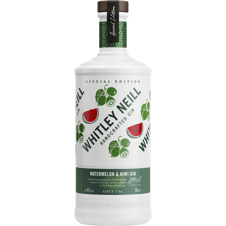 Whitley Neill Watermelon-Kiwi (Görögdinnye-kivi) Gin 43%