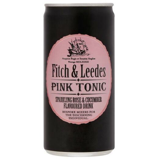 Fitch & Leedes Pink Tonik fémdobozos 0,2L