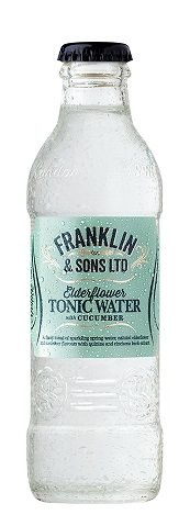 Franklin and Sons bodzás uborkás tonic 0,2L