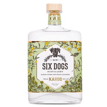 Six Dogs Karoo Gin 0,7 L 43%