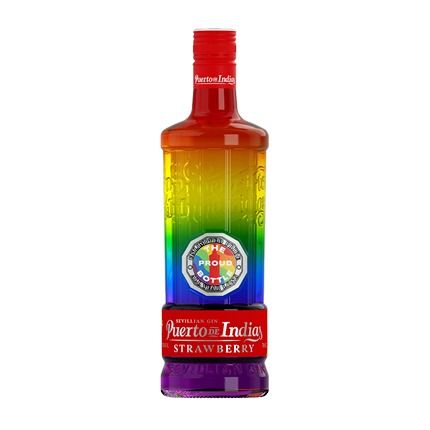 Puerto de Indias Pride Edition (Strawberry) gin 37,5% 